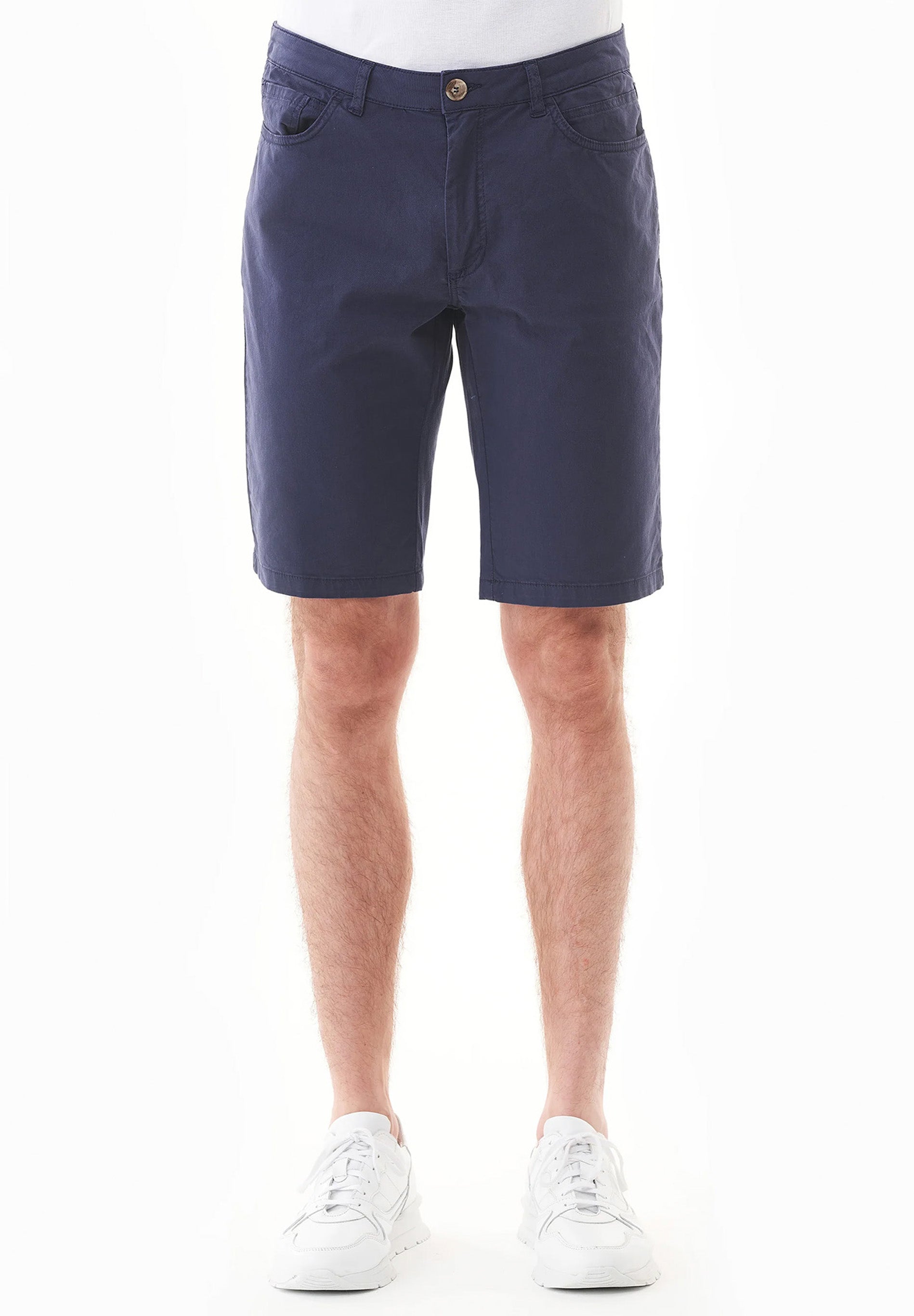 Regular-Fit Shorts aus Bio-Baumwolle