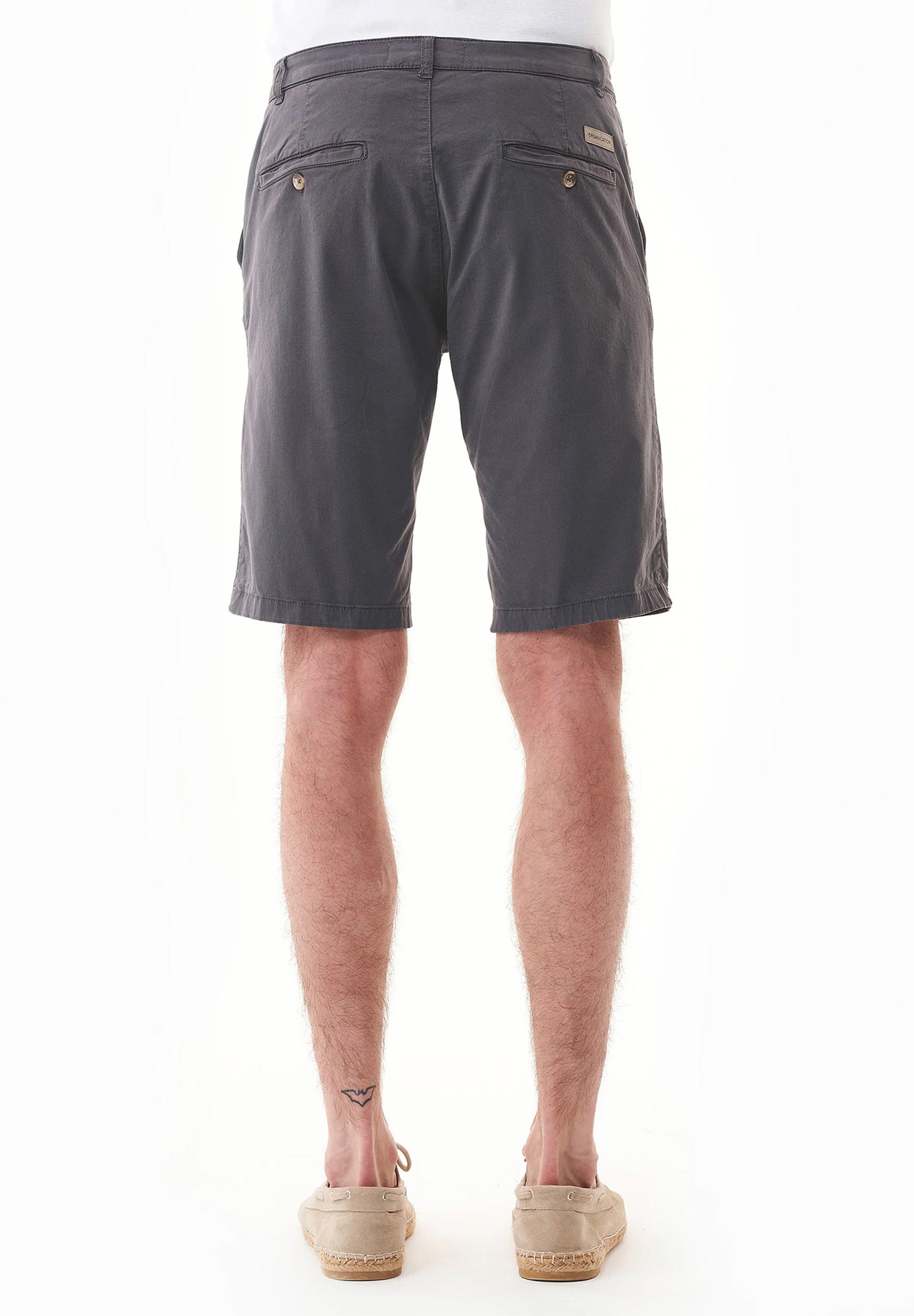 Slim-Fit Chino-Shorts aus Bio-Baumwolle