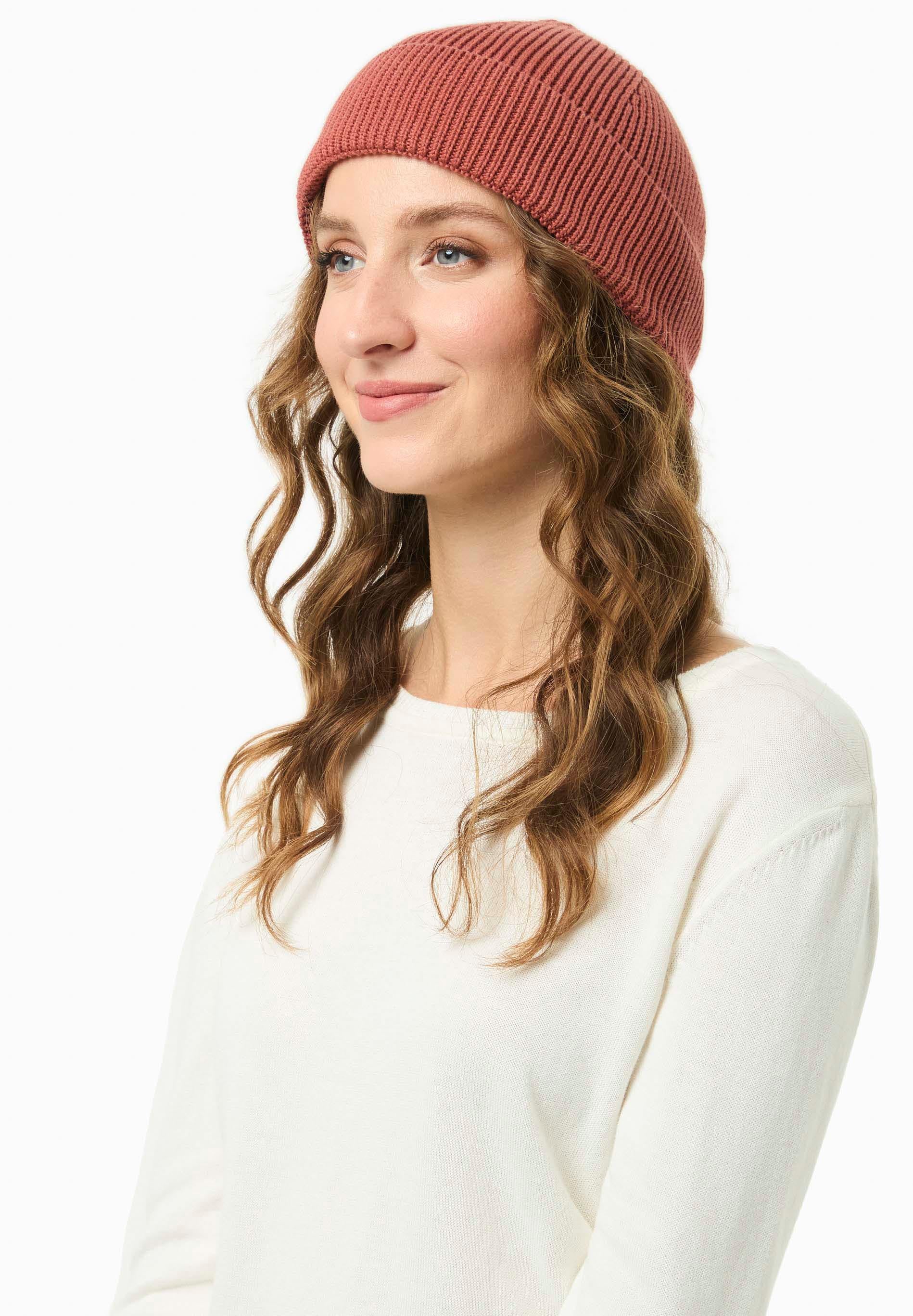 Unisex Strick-Beanie aus Bio-Baumwolle