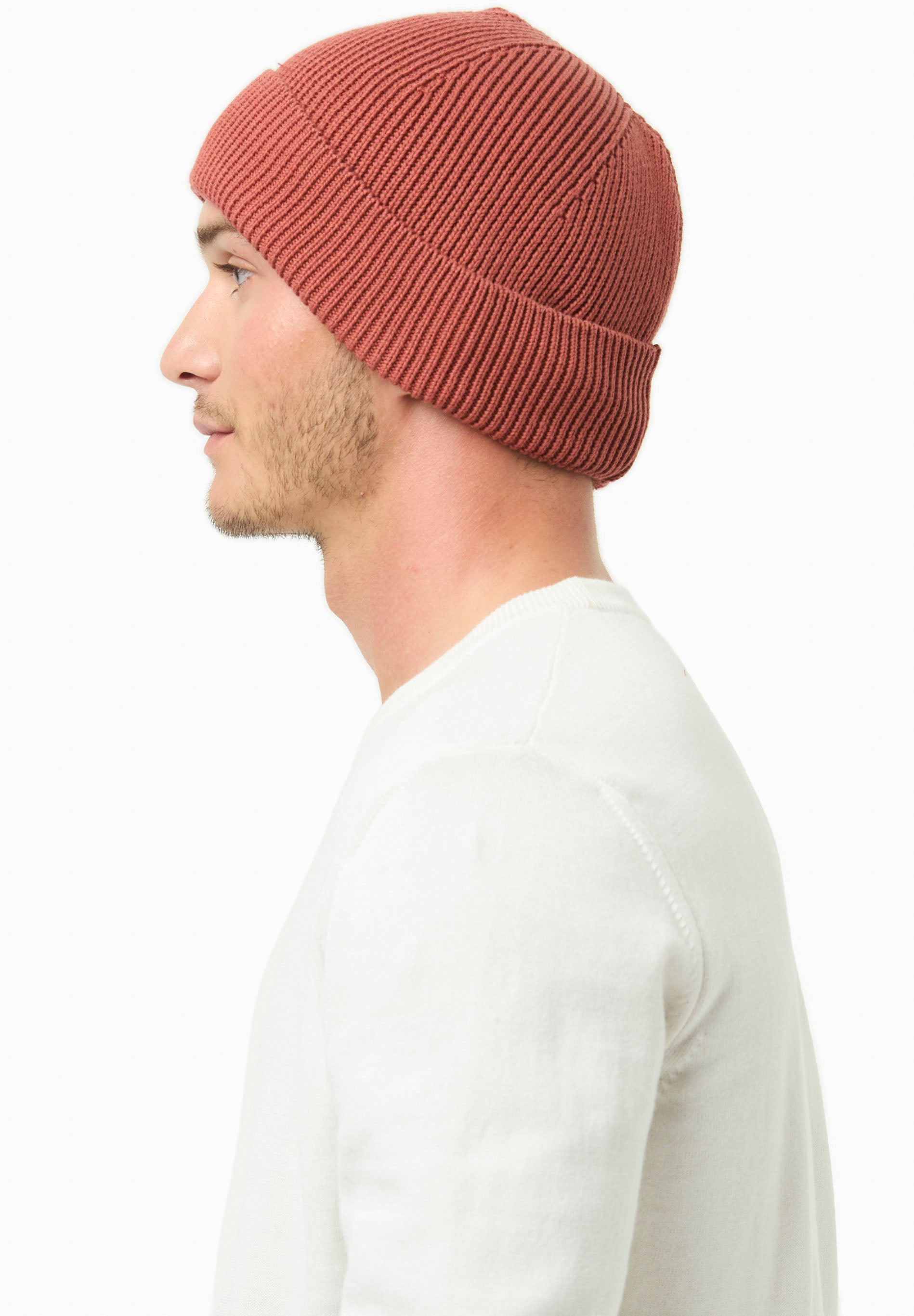 Unisex Strick-Beanie aus Bio-Baumwolle