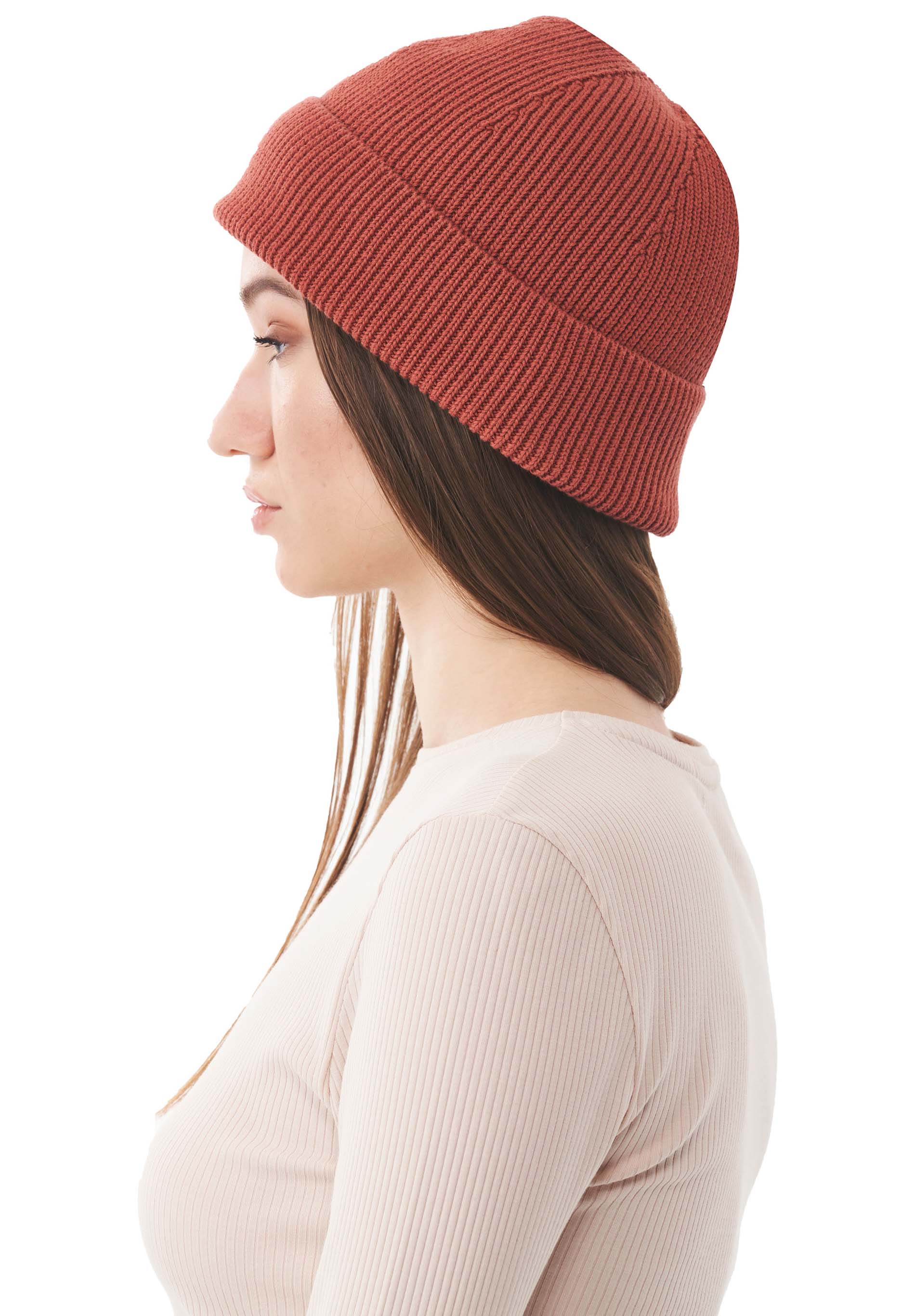 Unisex Strick-Beanie aus Bio-Baumwolle