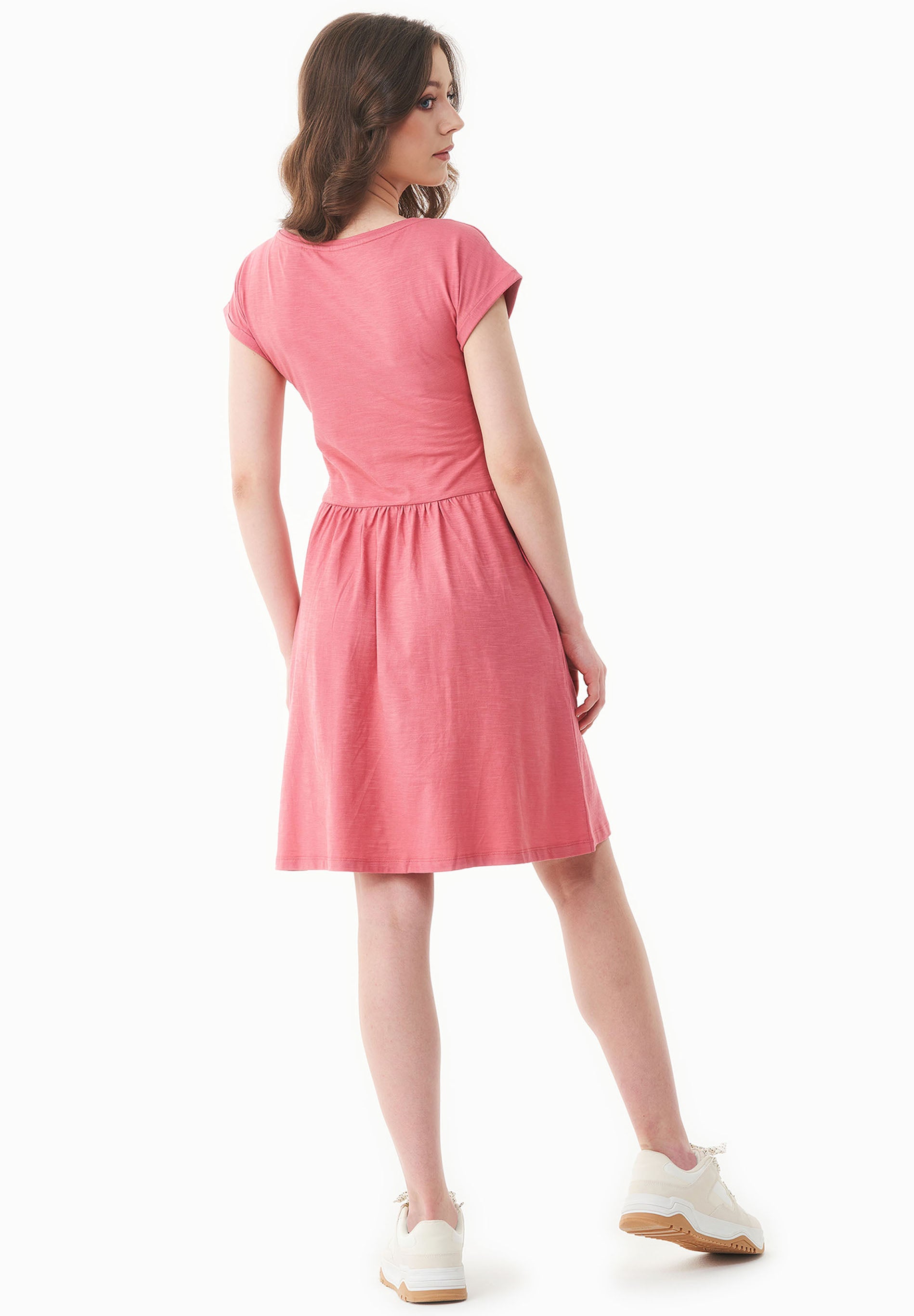 Slub-Jersey-Kleid aus Bio-Baumwolle