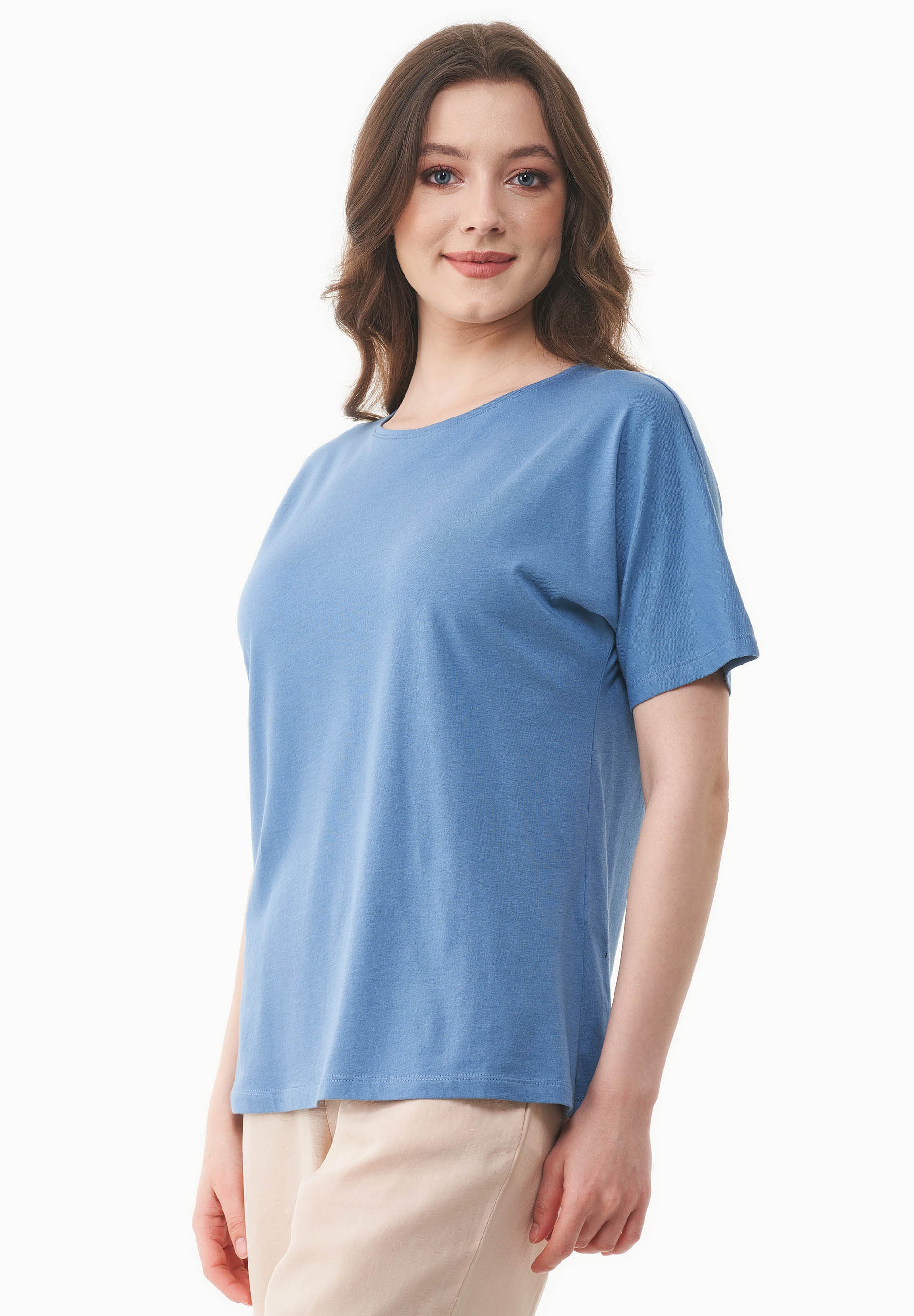 T-Shirt aus TENCEL™ Modal und Bio-Baumwolle