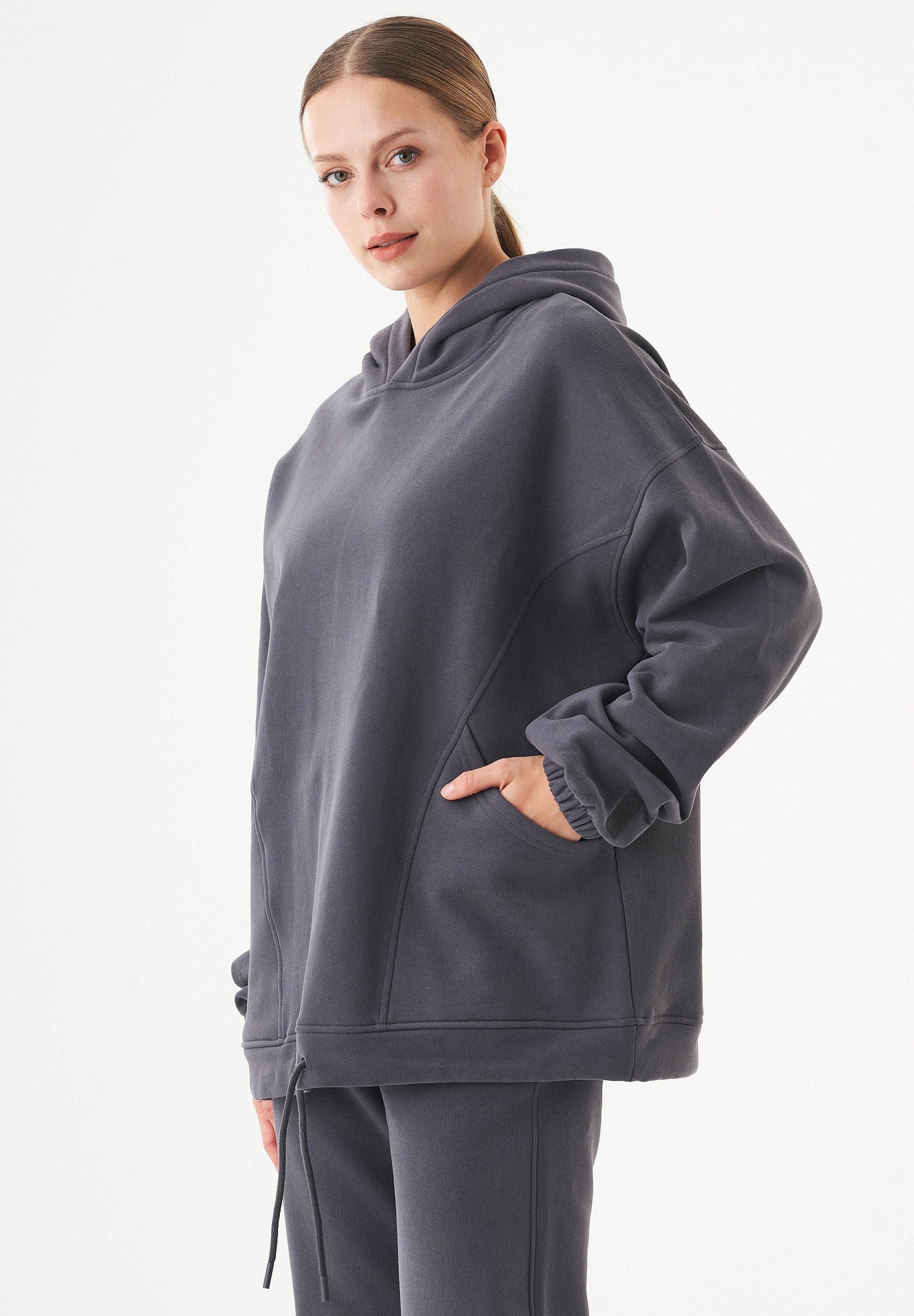 HANDE Soft Touch Oversize Hoodie aus Bio-Baumwolle