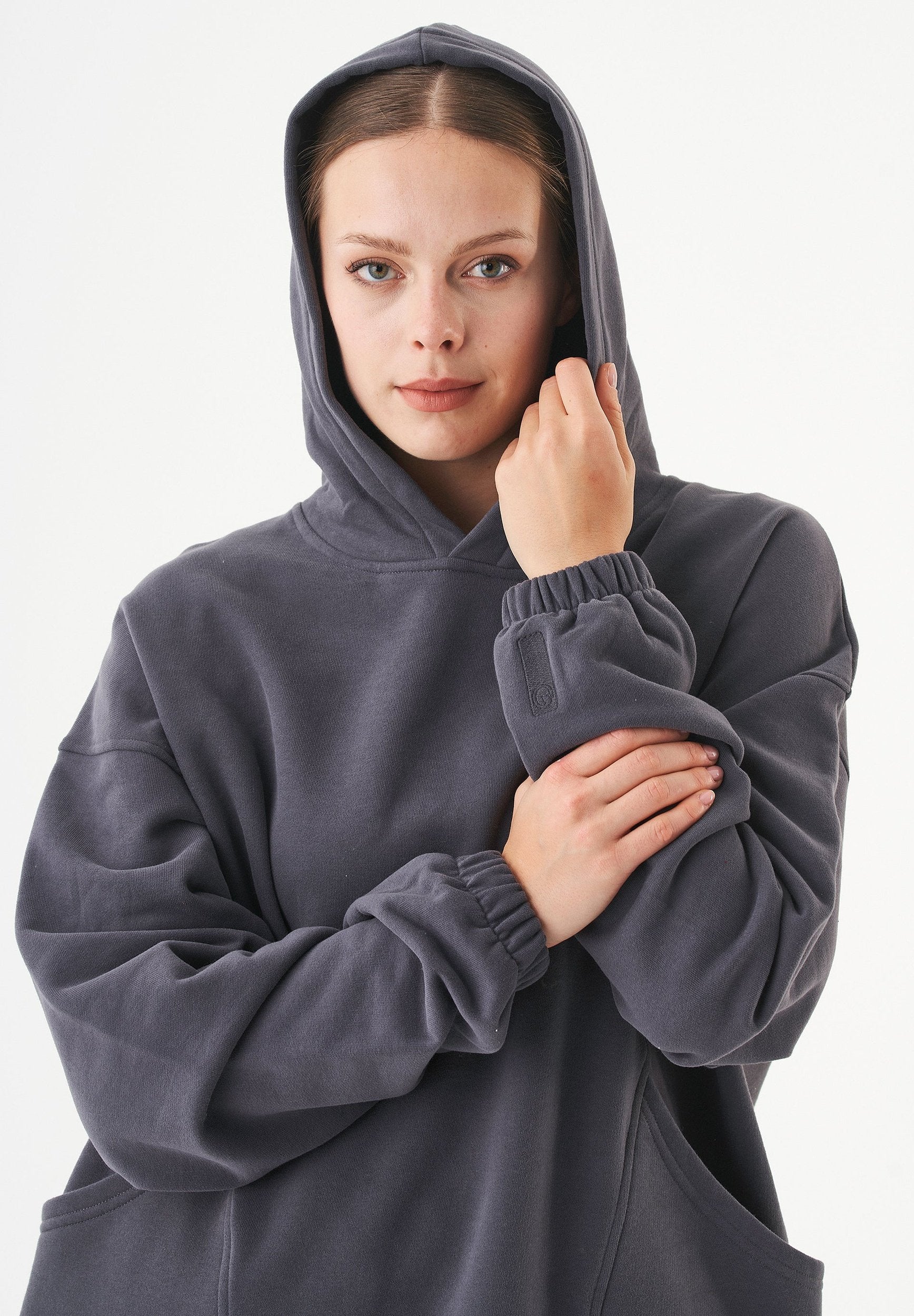 HANDE Soft Touch Oversize Hoodie aus Bio-Baumwolle