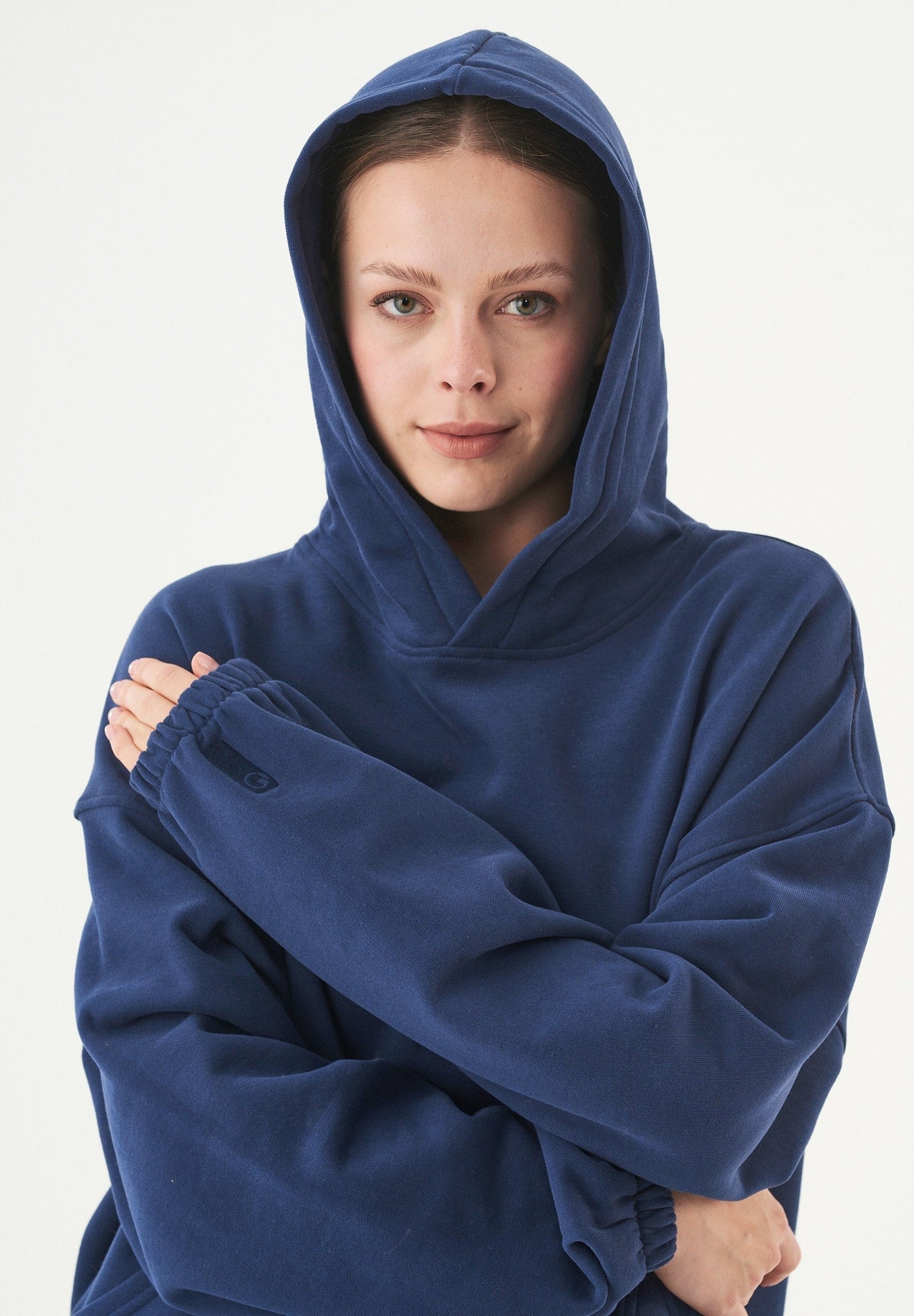 HANDE Soft Touch Oversize Hoodie aus Bio-Baumwolle