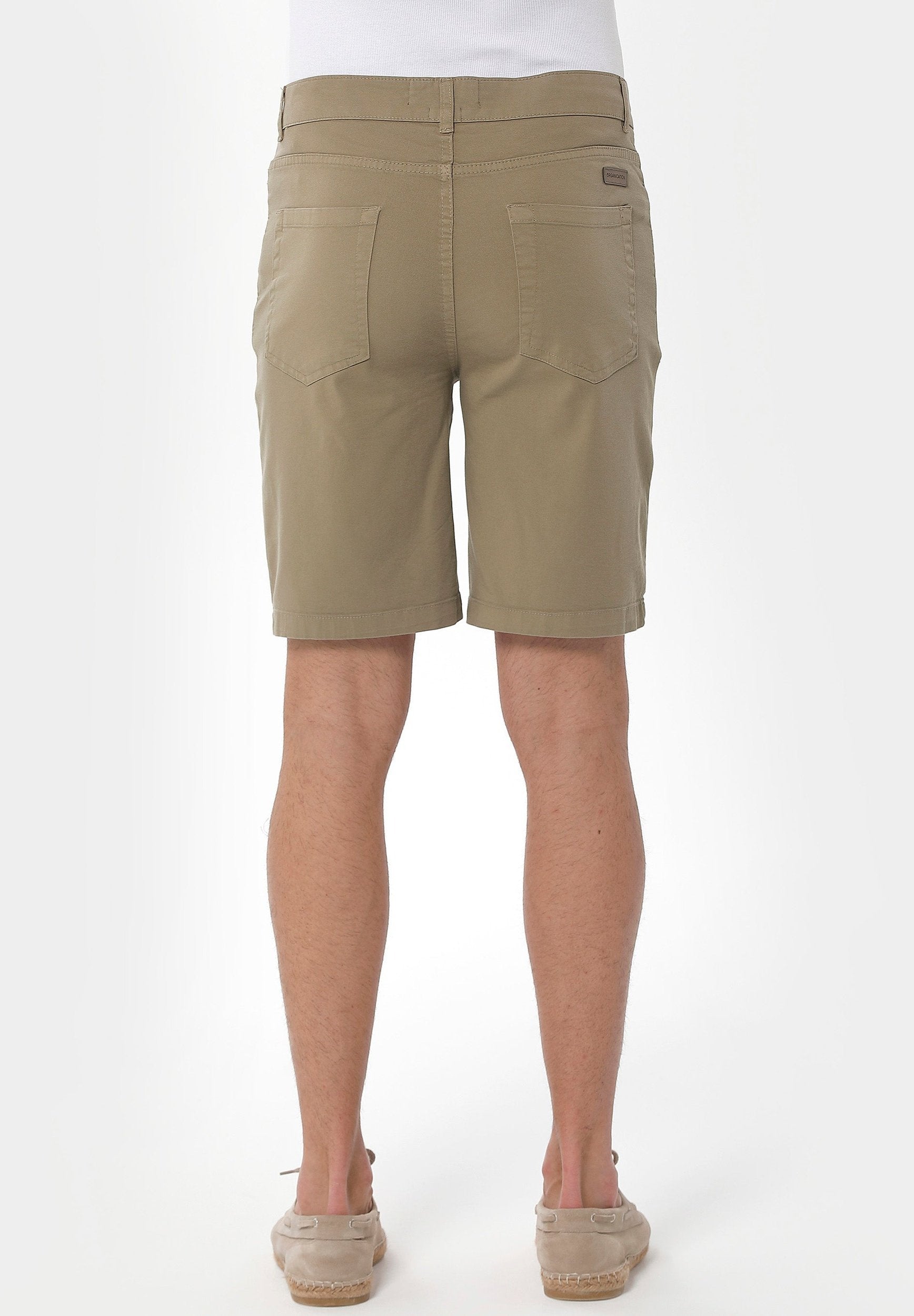 Five-Pocket-Shorts aus Bio-Baumwolle