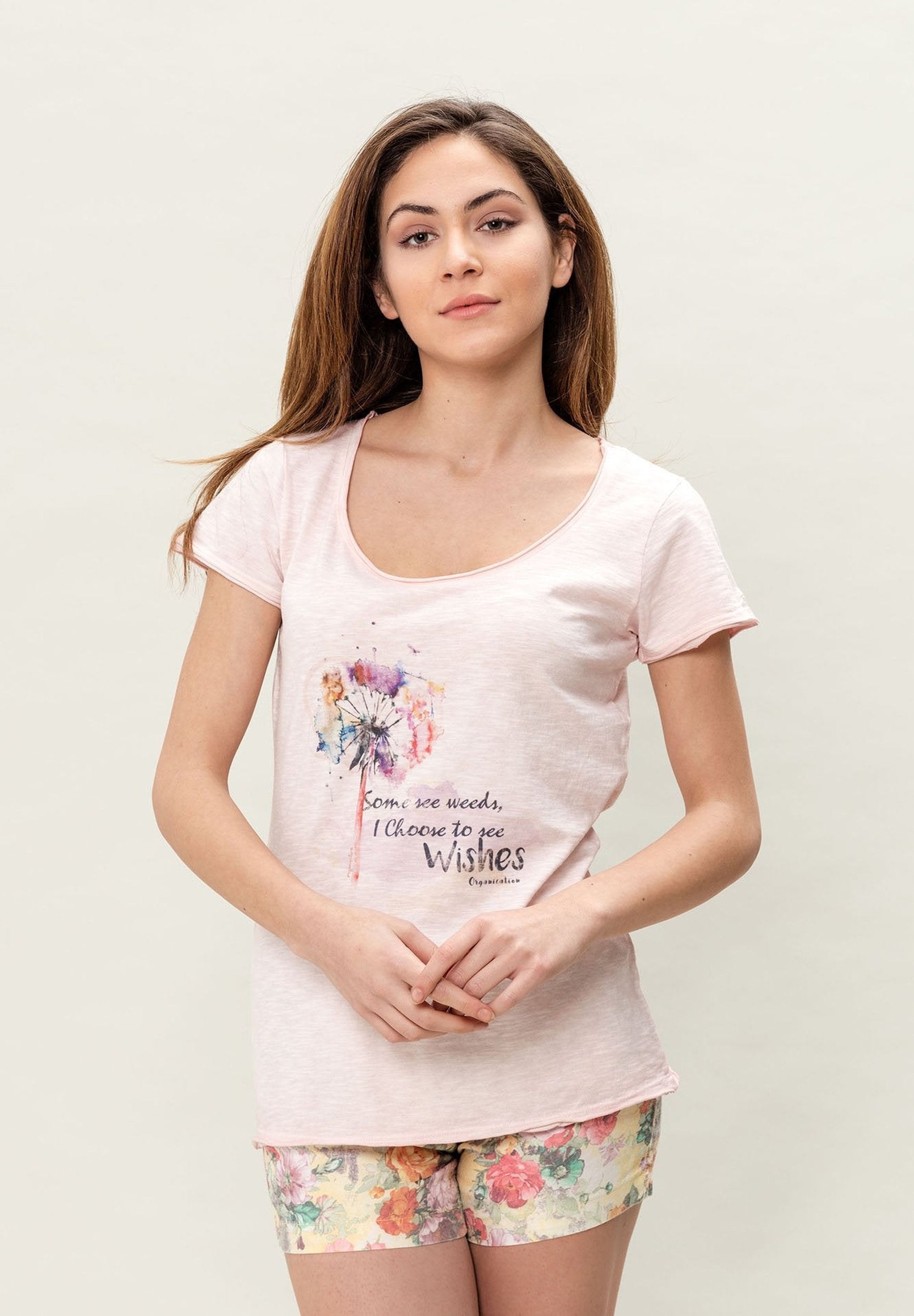 Damen Cold Pigment Dyed T-Shirt aus Bio-Baumwolle