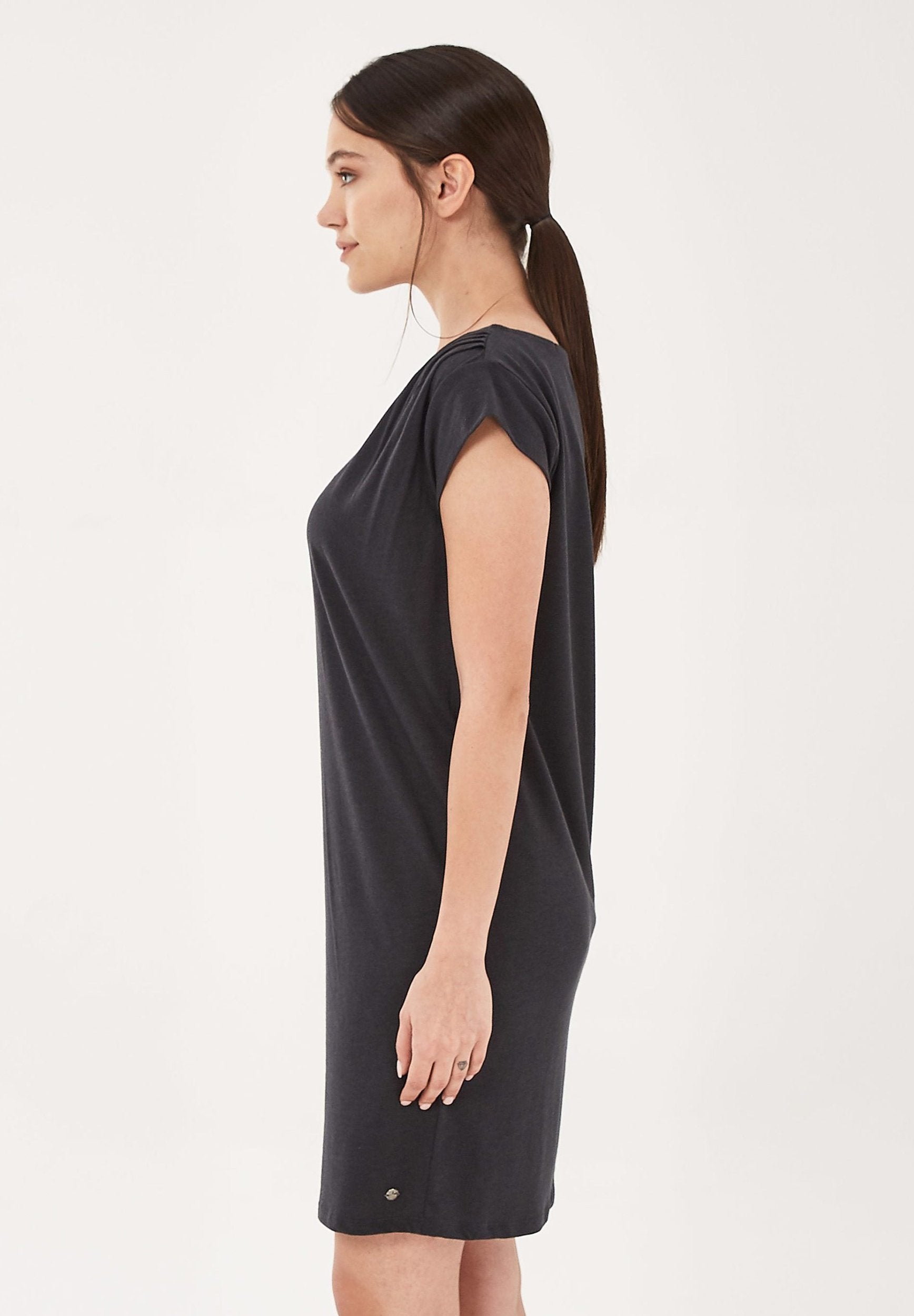 Jerseykleid aus TENCEL™ Lyocell mit Bio-Baumwolle